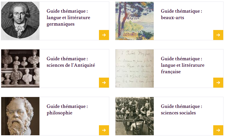 Guides thématiques