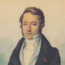 Herminie Mutel, Joseph-Daniel Guigniaut, aquarelle, 1834. Bibliothèque Ulm-LSH