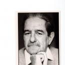 Portrait de Kostas Axelos. Bibliothèque Ulm-LSH, fonds Axelos