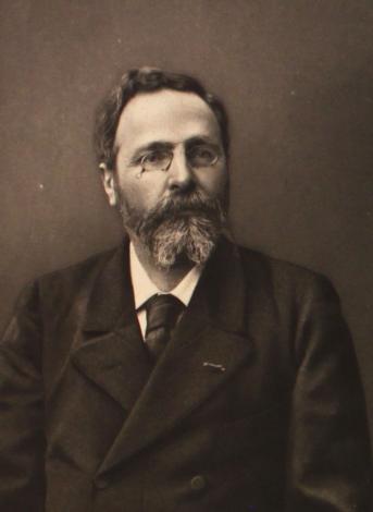 Portrait de Gabriel Monod, dans Études d'histoire du Moyen Âge dédiées à Gabriel Monod, Paris, 1896. Bibliothèque Ulm-LSH, H M gé 164 8°