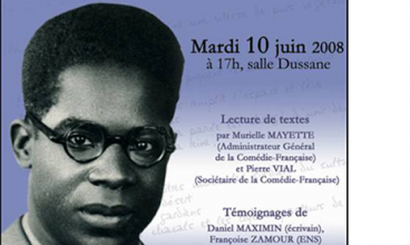 Affiche portrait Aimé Césaire