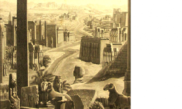 Affiche exposition Regards sur l'Égypte 