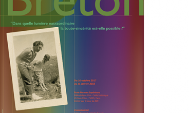 Affiche D'André à Simone Breton