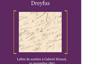 Affiche livre du mios Dreyfus