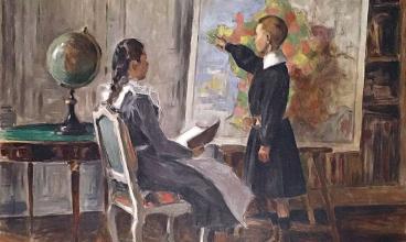 Étienne Moreau-Nélaton, Dominique et Cécile Moreau-Nélaton, 1903. Collection particulière